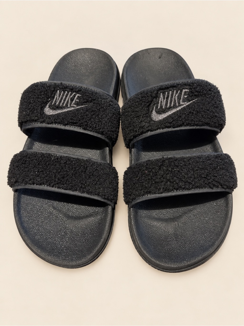 Nike Offcourt Duo SE Slides Black Women's Size 7 RARE PROMO PRODUCTION SAMPLE